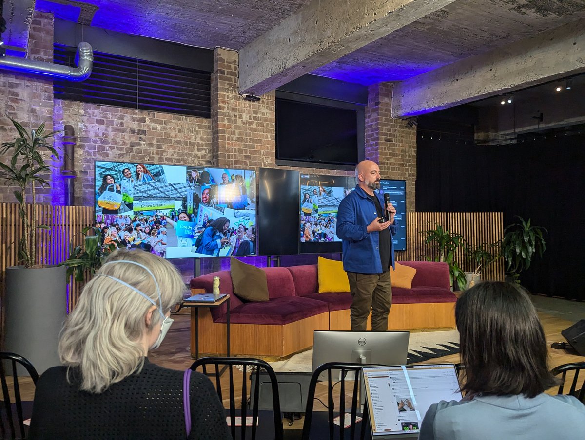 Kicking off the <a href="/canva/">Canva</a> yearly Product design week our head of design reminds us that "..so many people rely on Canva for their livelihoods and dignity". This really hits home to why we do what we do. 💕