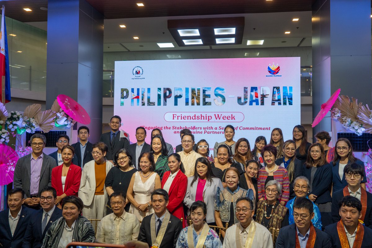 IOM joined <a href="/DMWPHL/">Department of Migrant Workers - Philippines</a> and the Japanese Embassy in the Philippines, led by His Excellency Amb. Kazuya Endo <a href="/AmbJPNinPH/">Ambassador of Japan in the Philippines</a>, at the Philippines-Japan Friendship Week, with a presentation and key resources on #FairAndEthicalRecruitment, #SafeMigration, and #HumanRightsDueDiligence