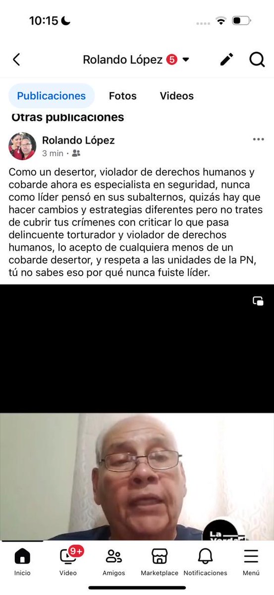 Un mensaje a un delincuente, desertor y cobarde que nunca fue líder solo era él y hoy quiere limpiarse criticando, descarado pero así son los Cobardes