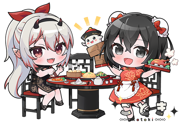 KotokiRou's tweet photo. Rubbe raided on my stream with a party of 1,024 viewers on 28th April 2024🌸so I ordered our Chibi + Steamypot🥟Thank you as always💕
Rubee @MaiRubeee
Steamypot @Steamypot
KotokiRou @KotokiRou
#rubeeART #KotokiArt #VTuber
Chibi Art : 猫宮りず @rizzcat https://t.co/c17xsJ8fic