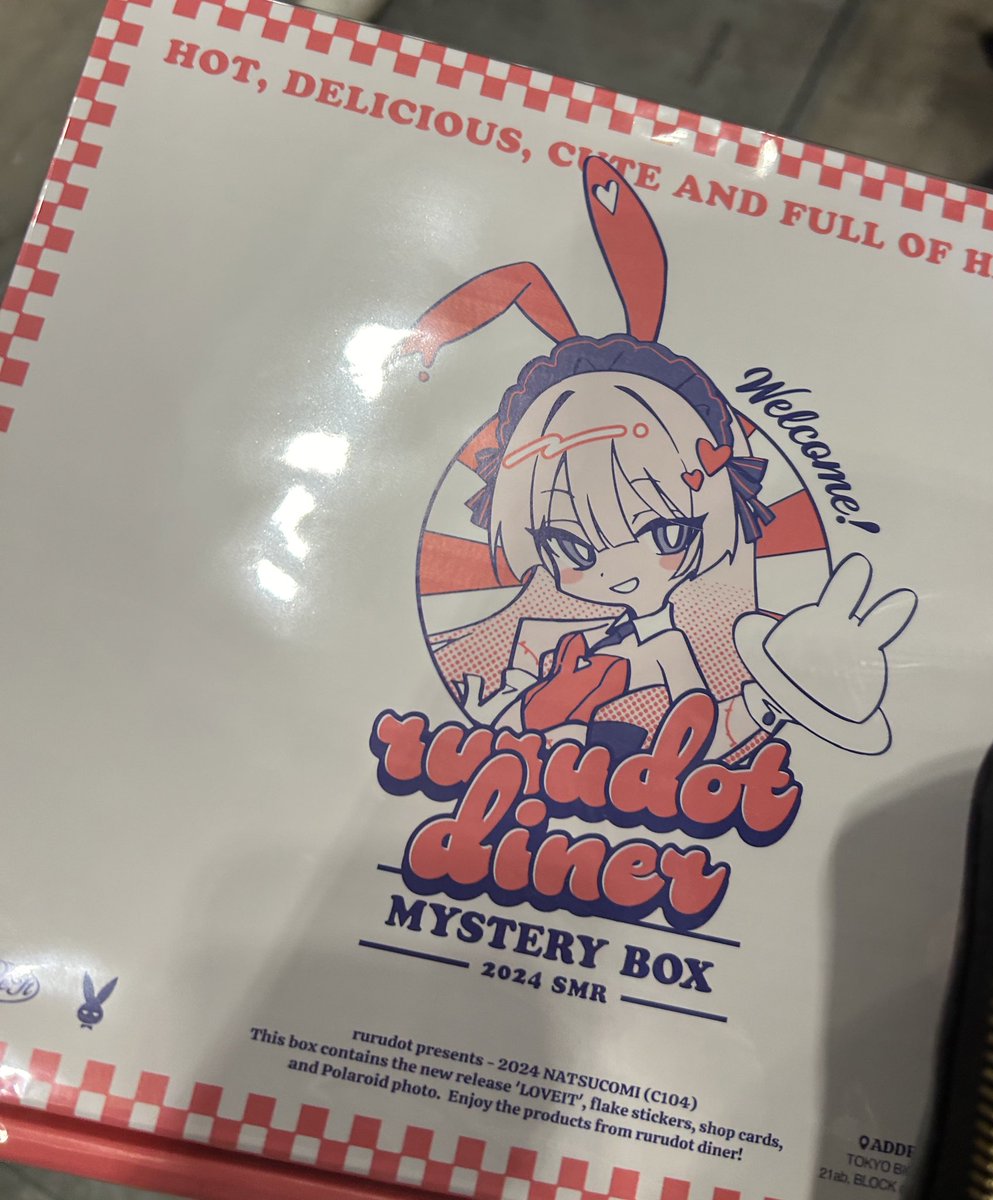 rurudo先生の新刊セットの箱かわいすぎない？