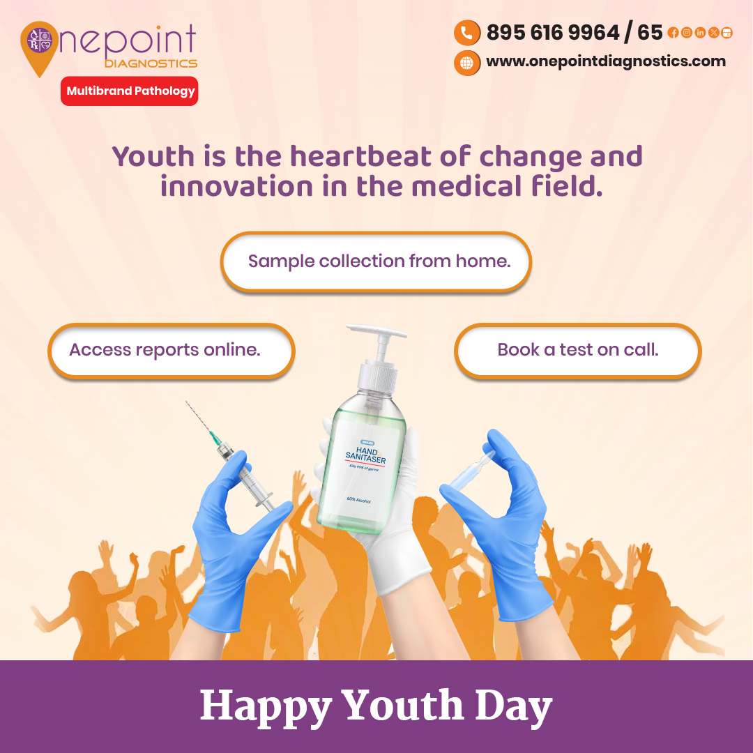Celebrating Youth Day by honoring the future doctors driving innovation in medicine.Our services include multi brand pathology, home sample collection, online report access, and test booking via call. Embrace the future of healthcare with us.

#YouthDay #FutureDoctors #OPD