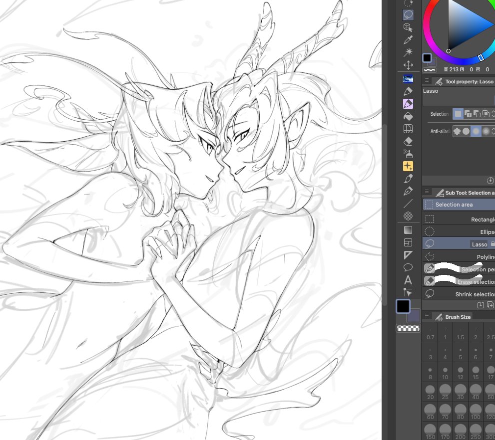 _emacodo's tweet image. 🐠🫧 i was an absolute clown to think i could finish this in time for mermay