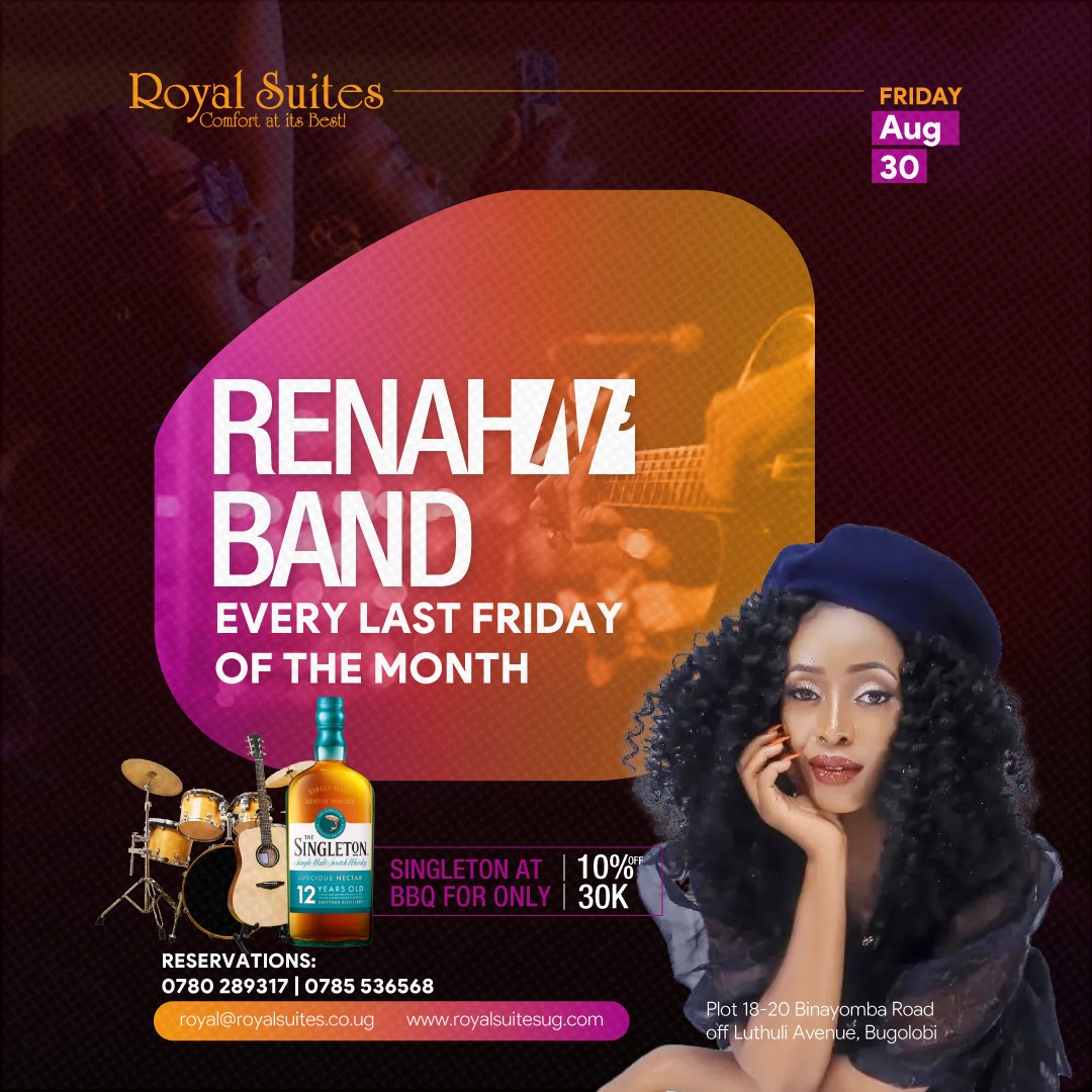 🎉 Mark your calendars! 🎶 On Friday the 30th is #band night at Royal Suites! Don’t miss out on amazing #bar #offers, live band, and nonstop #nightlife fun! To book a table, 📞📱 0785536568 or 0775279521 🤘✨ #Bandnight #RoyalSuites #livebandmusic #hotellife🏨