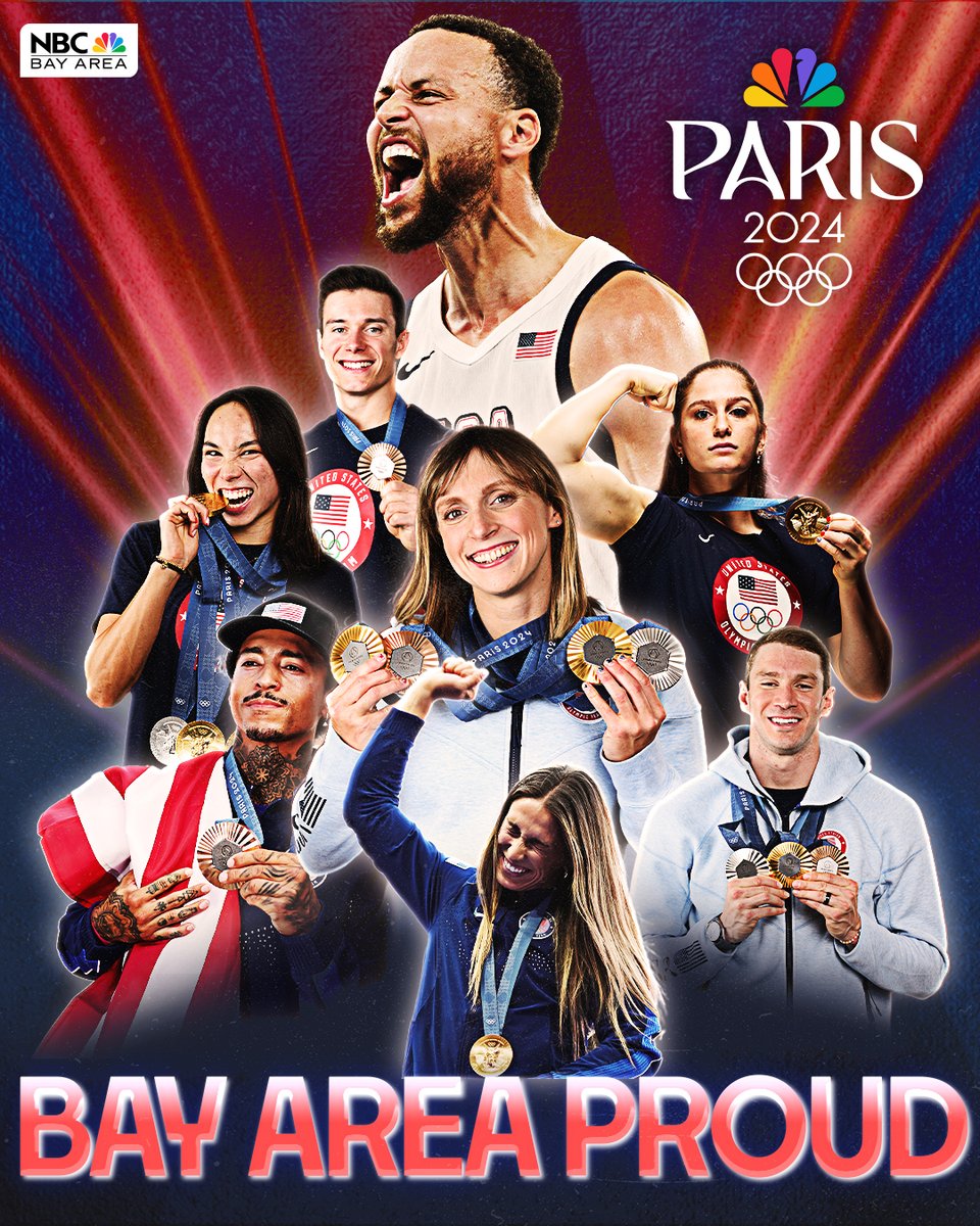 To every Olympian who calls the Bay home – you did the Bay Area proud! 

See their stories here: nbcbay.com/lp2G4bK