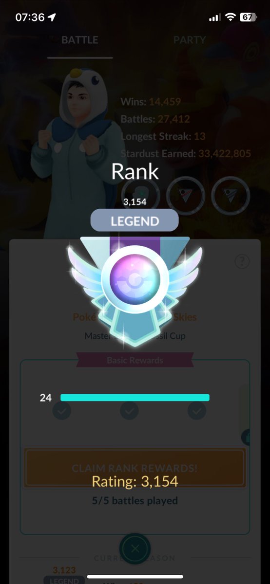 bino90psy's tweet image. Keep moving on 🥹🥹

#90psy #PokemonGO #GOBattleLeague #Season19 #FossilCup #Vietnam #Legend