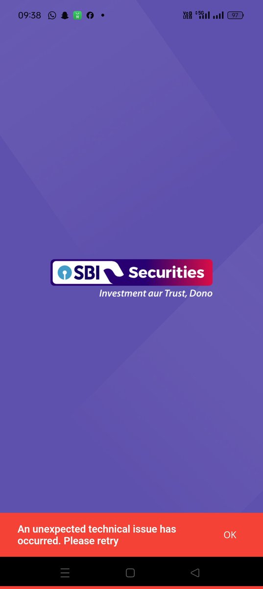 CABasantjaiswal's tweet photo. @_sbisecurities  why you not updated as other apps,
login problem in sbi securities app... https://t.co/o2OzyQ5dGq