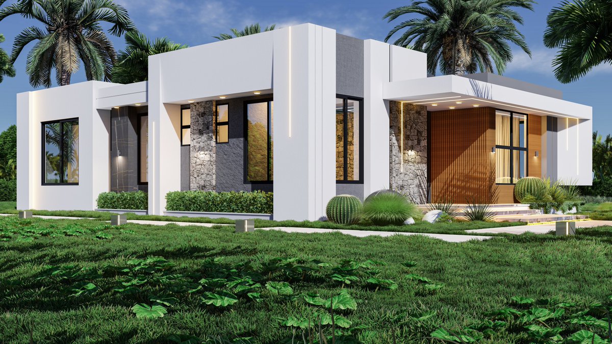 RomanEngineers's tweet image. RESIDENTIAL HOUSE PROJECT: Three bedrooms house with open kitchen, dining and sitting room.. nourished with fine exterior mophology arts and internal woods touches 🔥 call +255623105310 or dm for your project delivery