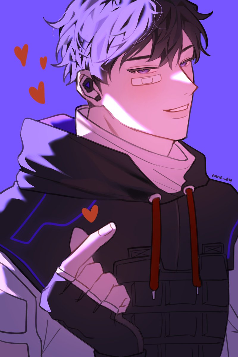 nanaaaaa_133's tweet image. drawing hands practice 💜💚
.
#isekko 
#valorant