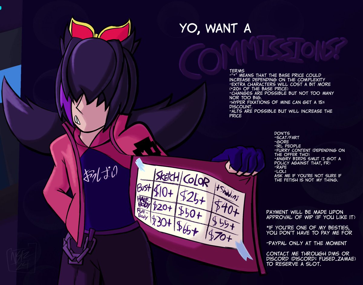 NotSafeFromZamae🔞(Commissions open) tweet media