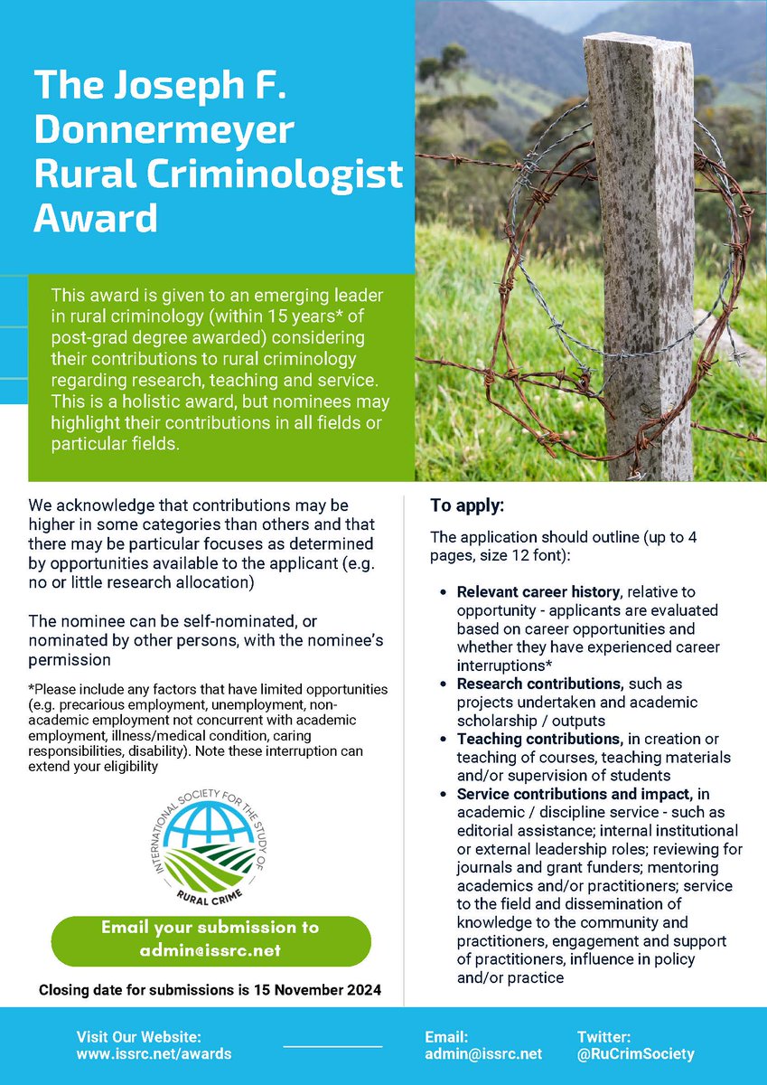 Centre for Rural Criminology tweet media
