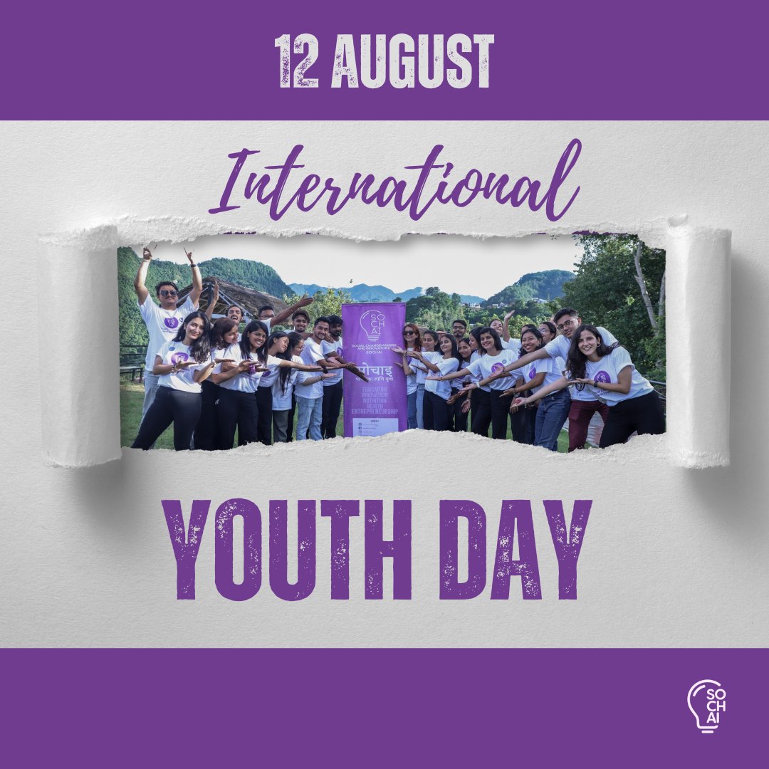 We are not just the future, we are the changemakers of present! HAPPY #IYD2024! We celebrate this special day recognizing the valuable contribution of our #youth. Your passion, courage and determination is what drives our mission for a healthier and nourished world.