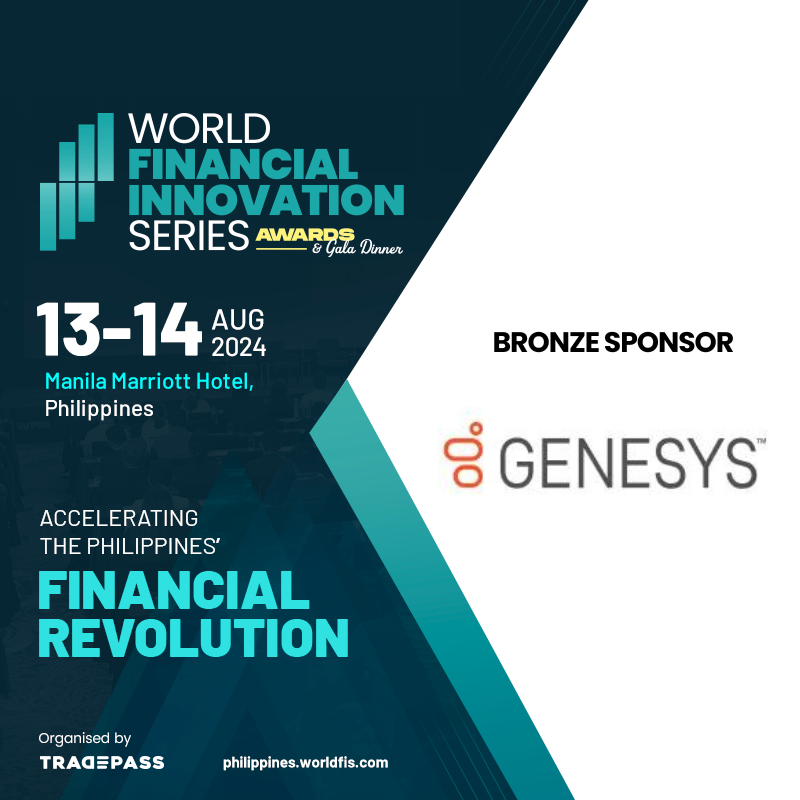 Tradepassglobal's tweet photo. We are delighted to have Genesys as the Bronze Sponsor for WFIS 2024 - Philippines! Join us now: https://t.co/MiCPM6O4Zd
#WFISPhilippines #WFIS2024 #fintech #FSI #BFSI #Retail #CoreBanking #Payments #saas #innovation #banking #tradepass https://t.co/W3vSv5cWns
