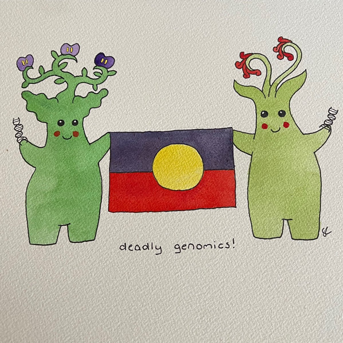 Inspired by the amazing talks at #HGSA and a really cool genetic counsellor I met who is First Nations!