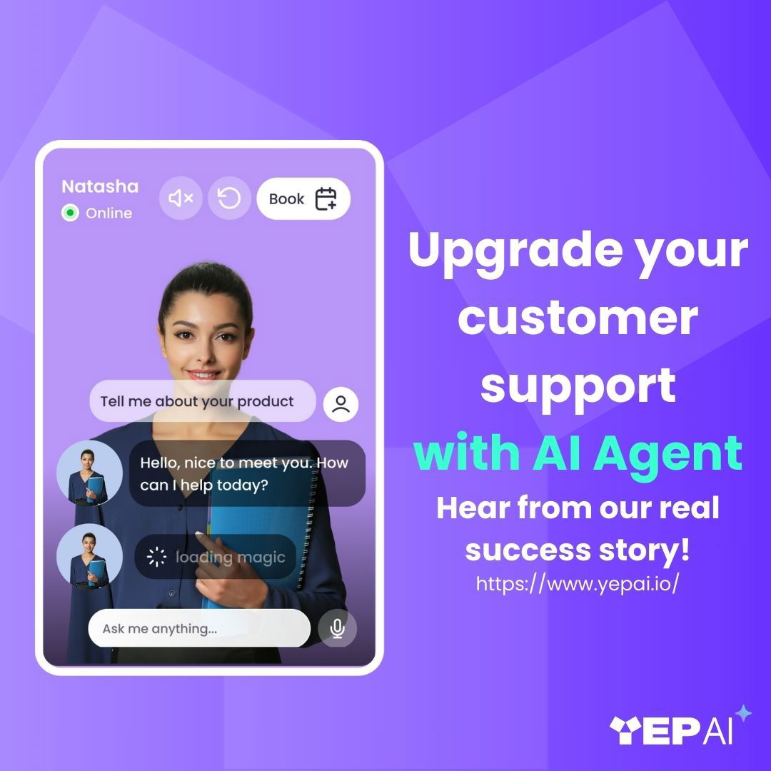 YepAI Digital Human tweet media