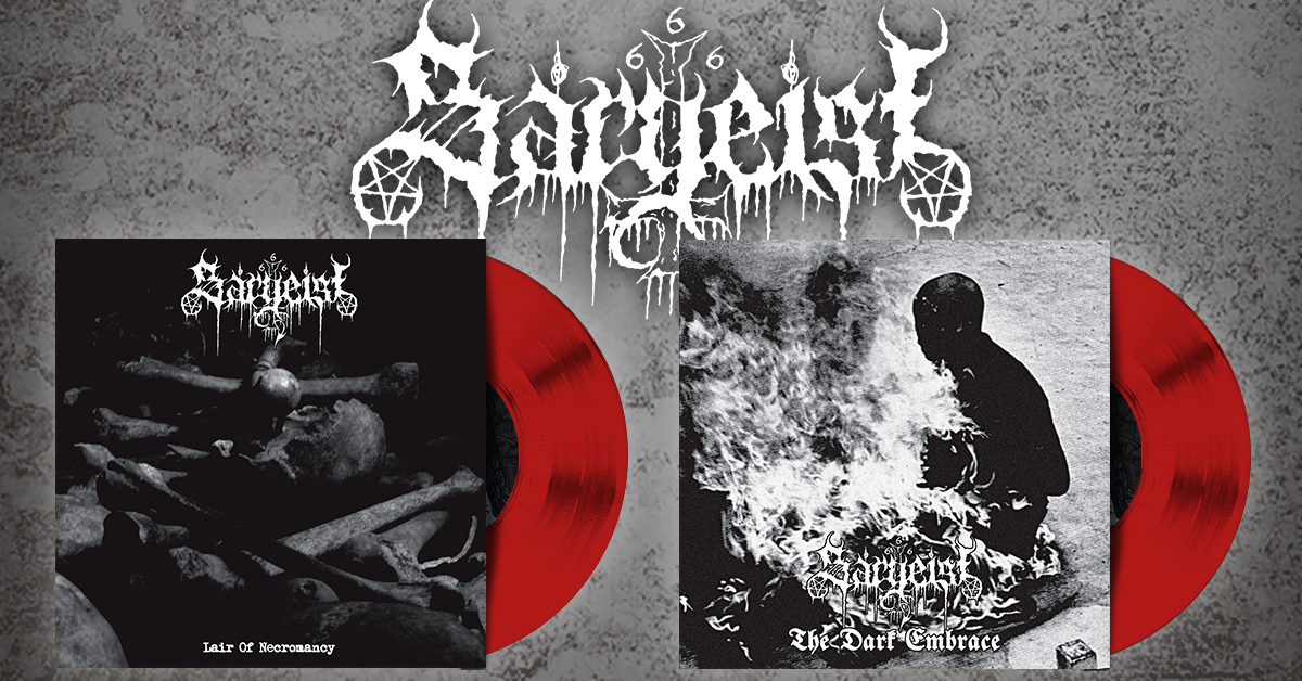 SARGEIST "Lair of Necromancy" 7"EP &amp; "The Dark Embrace" 7"EP reissues out now on Osmose Productions!
🛒 bit.ly/sargeist-store

#sargeist #blackmetal #horna #doedsvangr #heinous #demoncy #finland #osmoseproductions