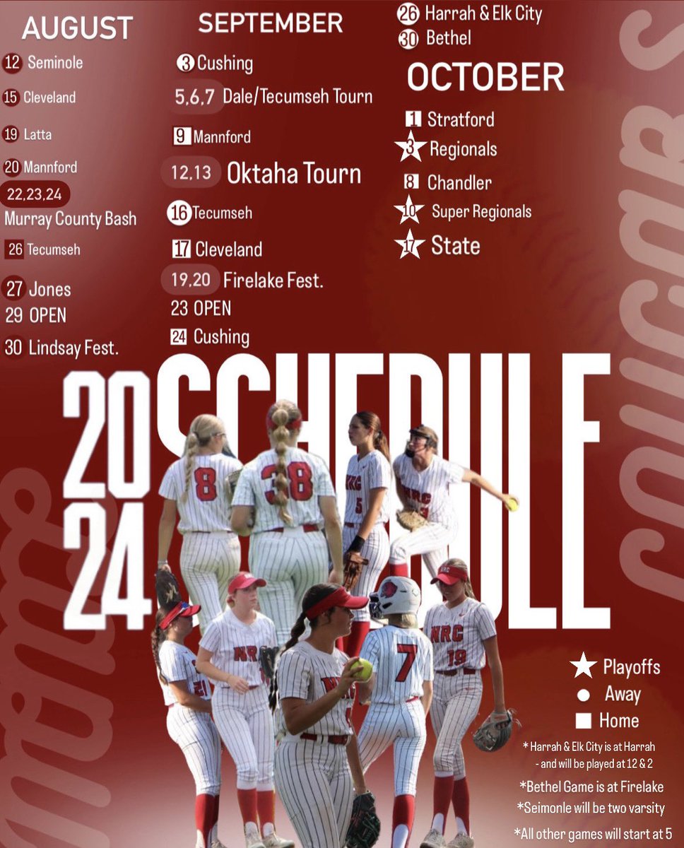 Who’s ready for some NRC softball?

Today is the day! 2024 season is officially here!