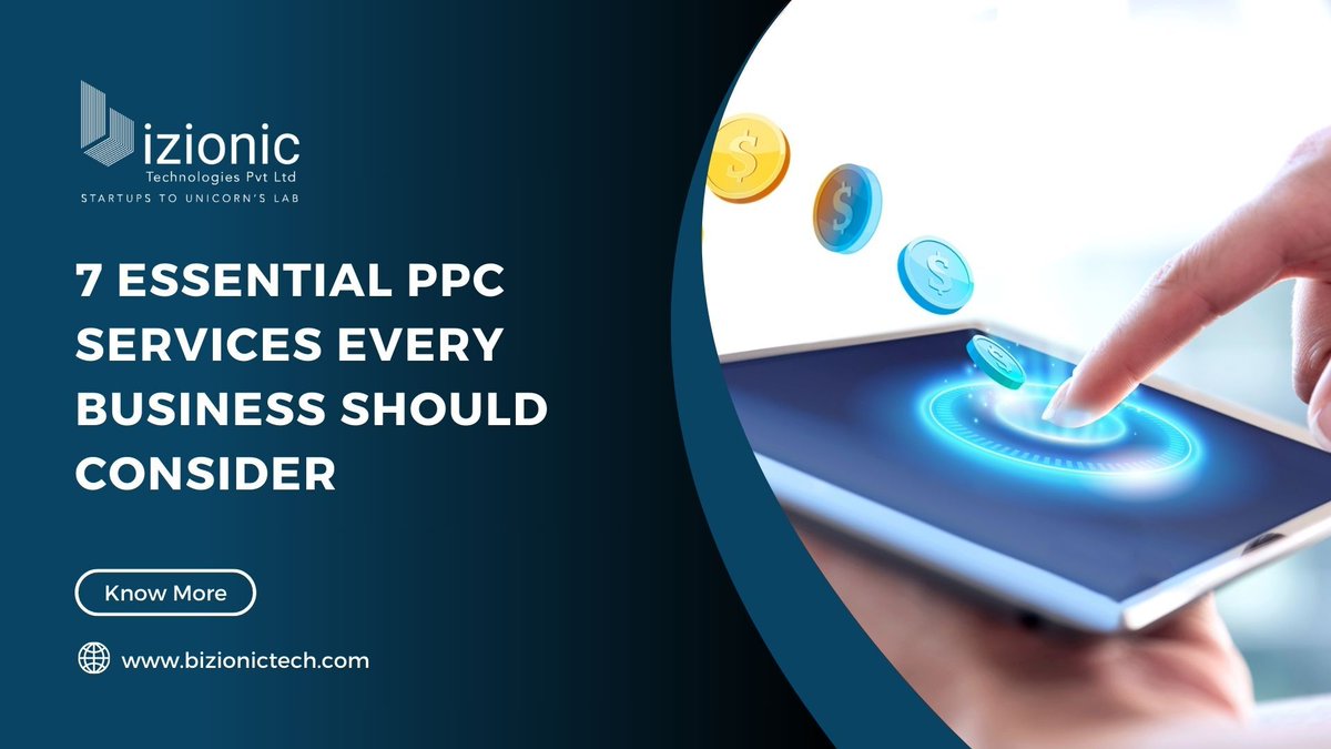 bizionictech's tweet image. Explore the world of PPC advertising with these 7 Essential PPC Services—a low-risk, high-reward strategy for B2B, B2C, and nonprofits.

#searchengineads #PPCSuccess 

bizionictech.com/blogs/blogId?b…