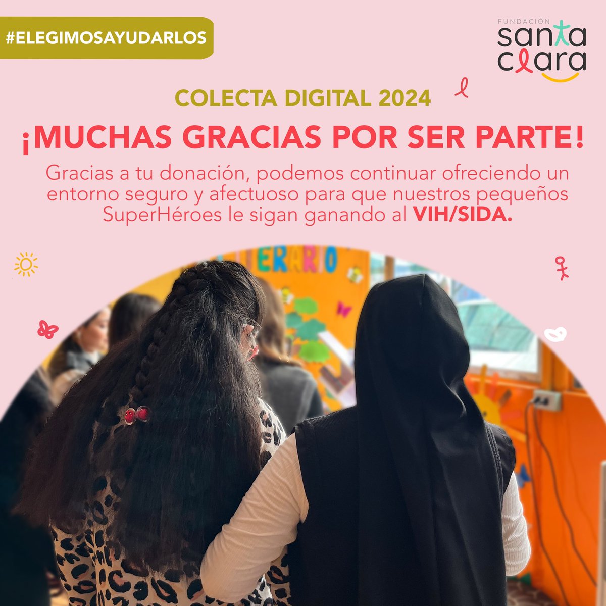 Queremos expresar nuestro agradecimiento por su apoyo. Aunque no logramos alcanzar la meta esperada, su ayuda y donación ha sido crucial y profundamente apreciada.❤️🌟 Creemos que cada niño merece un entorno lleno de amor y dignidad.