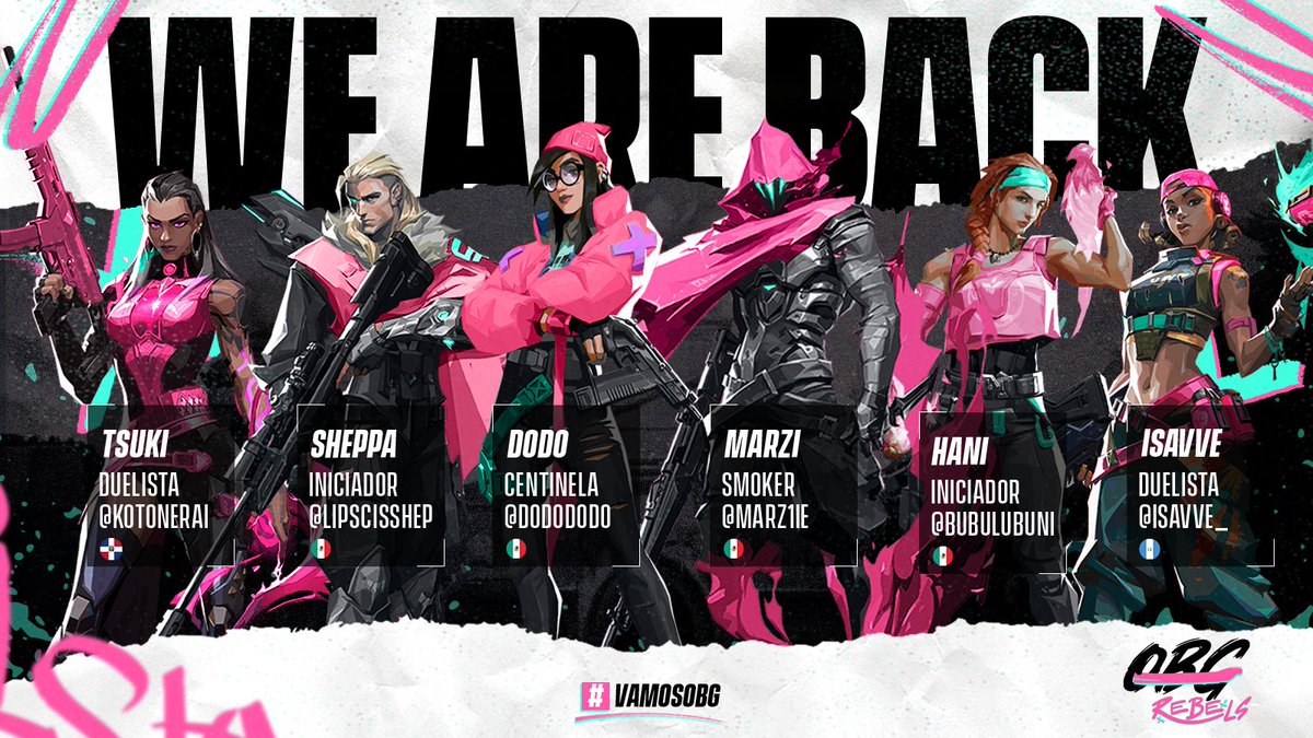 🔥ONE LAST BULLET🔥

💋Bring it on bitch*sss💃

Nuestra ultima oportunidad en la Swift Cup #GameChangers

🇲🇽 @LipscisShepp
🇲🇽 @marzi1e
🇲🇽 @d0dododo
🇲🇽 <a href="/bubulubunia/">hani</a>
🇬🇹 <a href="/Isavve_/">Isavve</a>
🇵🇷 <a href="/kotonerai/">🦋</a>