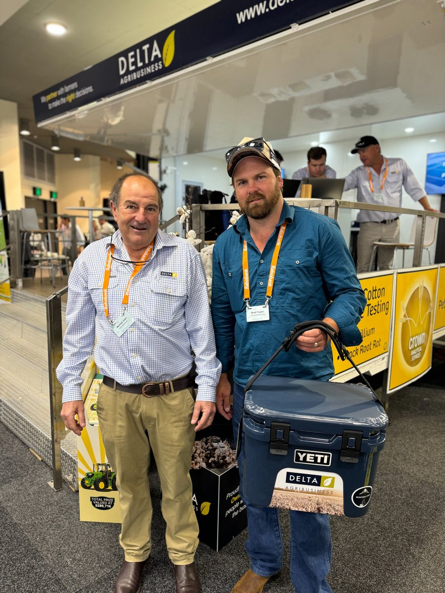 Tremendous few days at the Australian Cotton Conference. With over 2,900 attendees through the doors, it was a very busy event for #TeamDelta. #CottonConference2024 #CottonAustralia