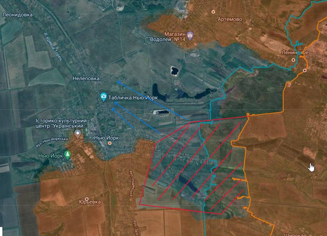 К вечеру 11.08.2024 стало известно о бегстве частей ВСУ из последнего полукотла в районе Нью-Йорка...

Огромная территория брошена...

Русская Армия продолжает наступление...