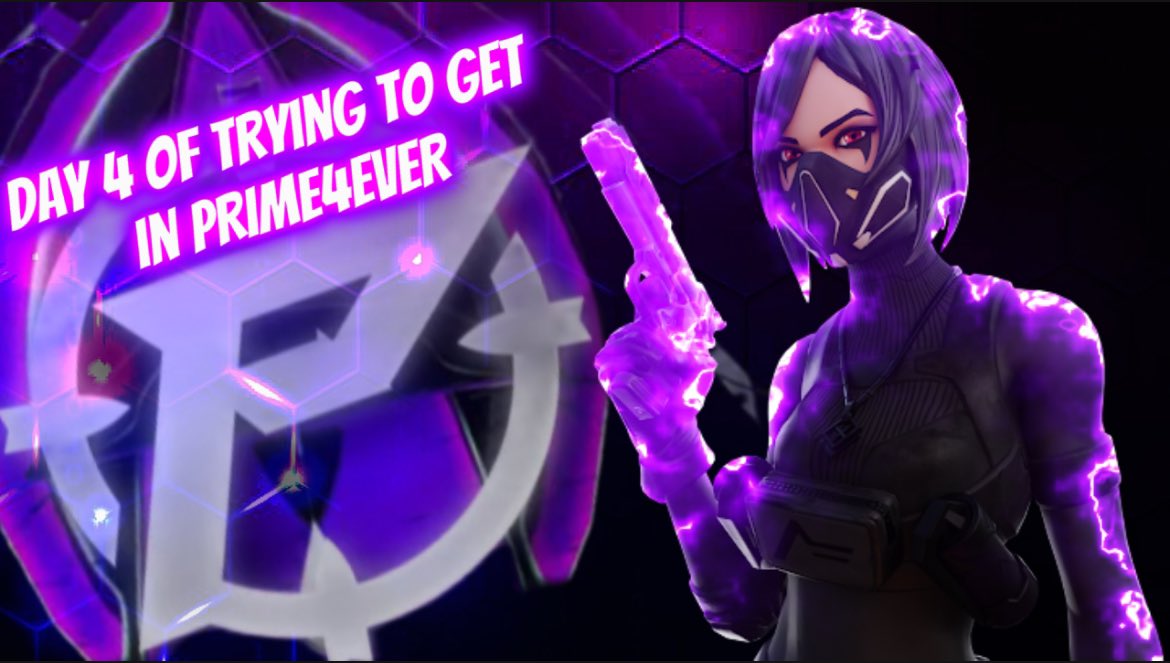 TTVConviktions's tweet photo. Day 4 of trying to get in P4E <3 @P4EEsports #PRIME4EVER https://t.co/bHeysbbAfZ