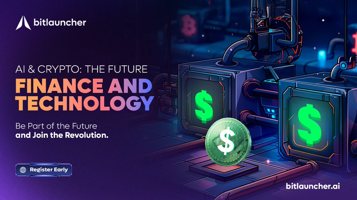 bitcashorg's tweet image. AI &amp;amp; crypto: a perfect storm. Automating industries, disrupting finance, bridging the digital divide. The future&apos;s here, Register early to @bitlauncherai latest launchpad and be part of the intelligent future.  bitlauncher.ai/en/bitcash-bit…… #Bitlauncher #AI #crypto #web3 #economy