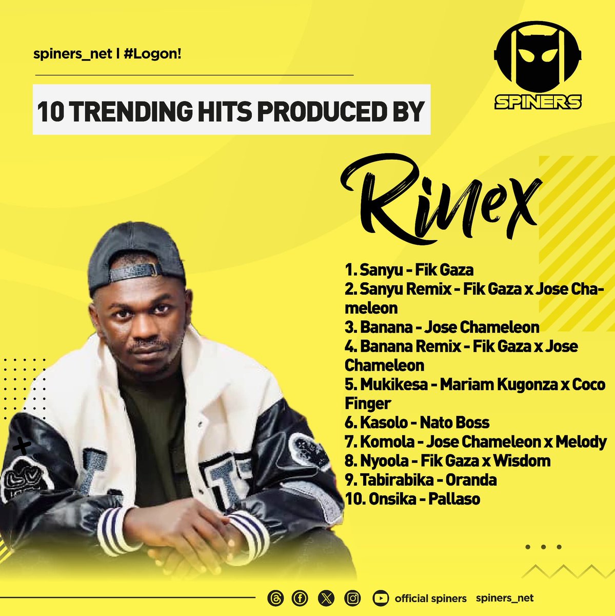 shinewittwinkle's tweet image. MCM | @RinexPattern on this Sound 🔊

@UGSound_

#weareSPINERS