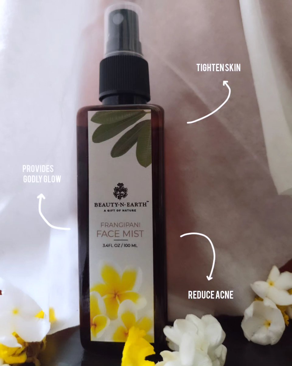 BeautynEarth's tweet image. Refresh and Uplift Your Skin with Frangipani Face Mist!🌸✨
👉beautynearth.com/product/frangi…
🌟Benefits:
✅Instant Hydration
✅Soothing
✅Antioxidant-Rich
✅Delicate Fragrance

#FrangipaniGlow #FaceMistMagic #InstantRefresh #HydratedSkin #TropicalEssence #DailySkincare #SkinCareRoutine