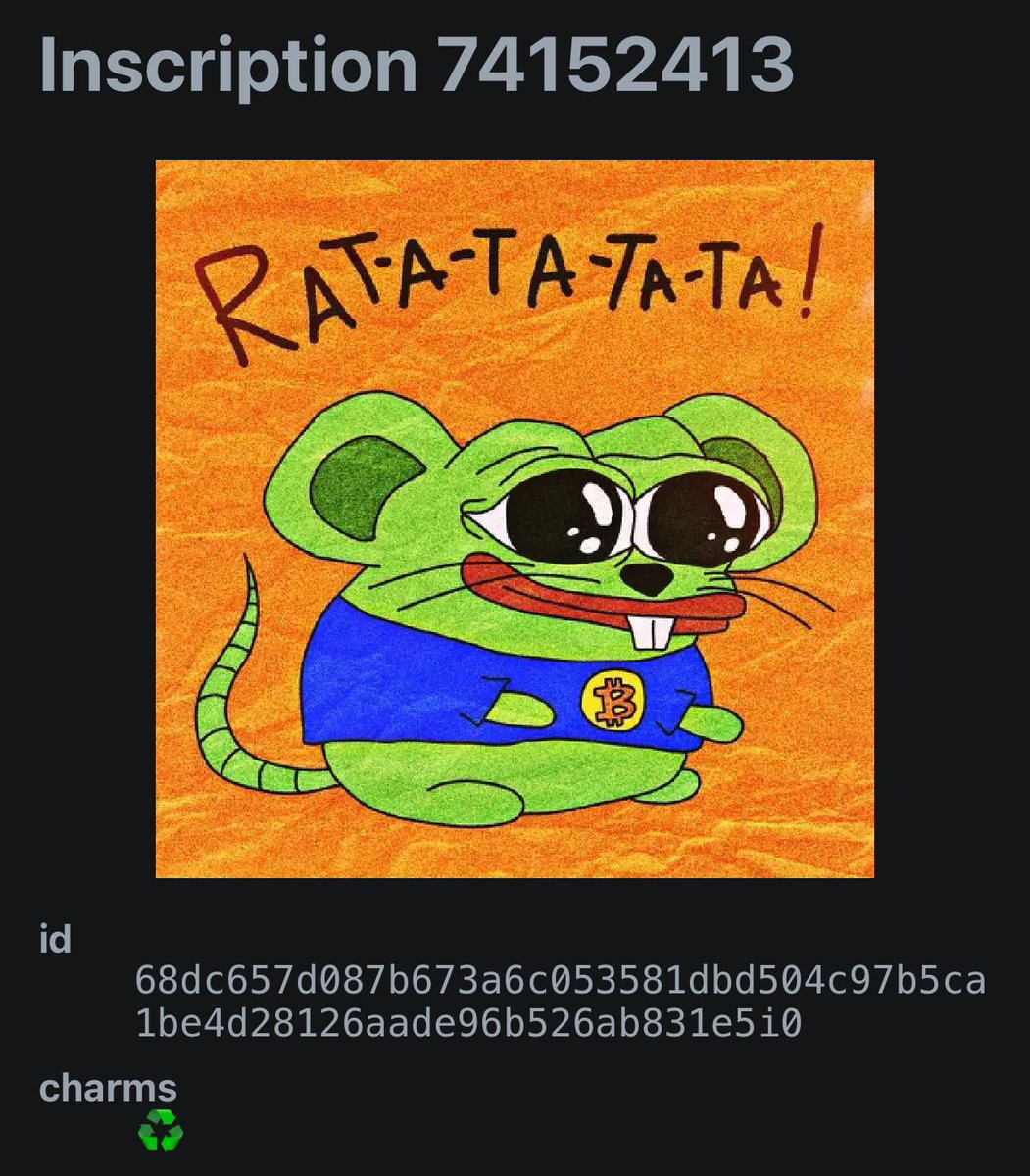 ChudoSasshha's tweet photo. RAT-T-A-TA-TA-TA! @re__forms😍Gib rats 🐀🎨🧡 Ty @itsdonnyok 🤝🖼️ https://t.co/KhTWbMEt7I