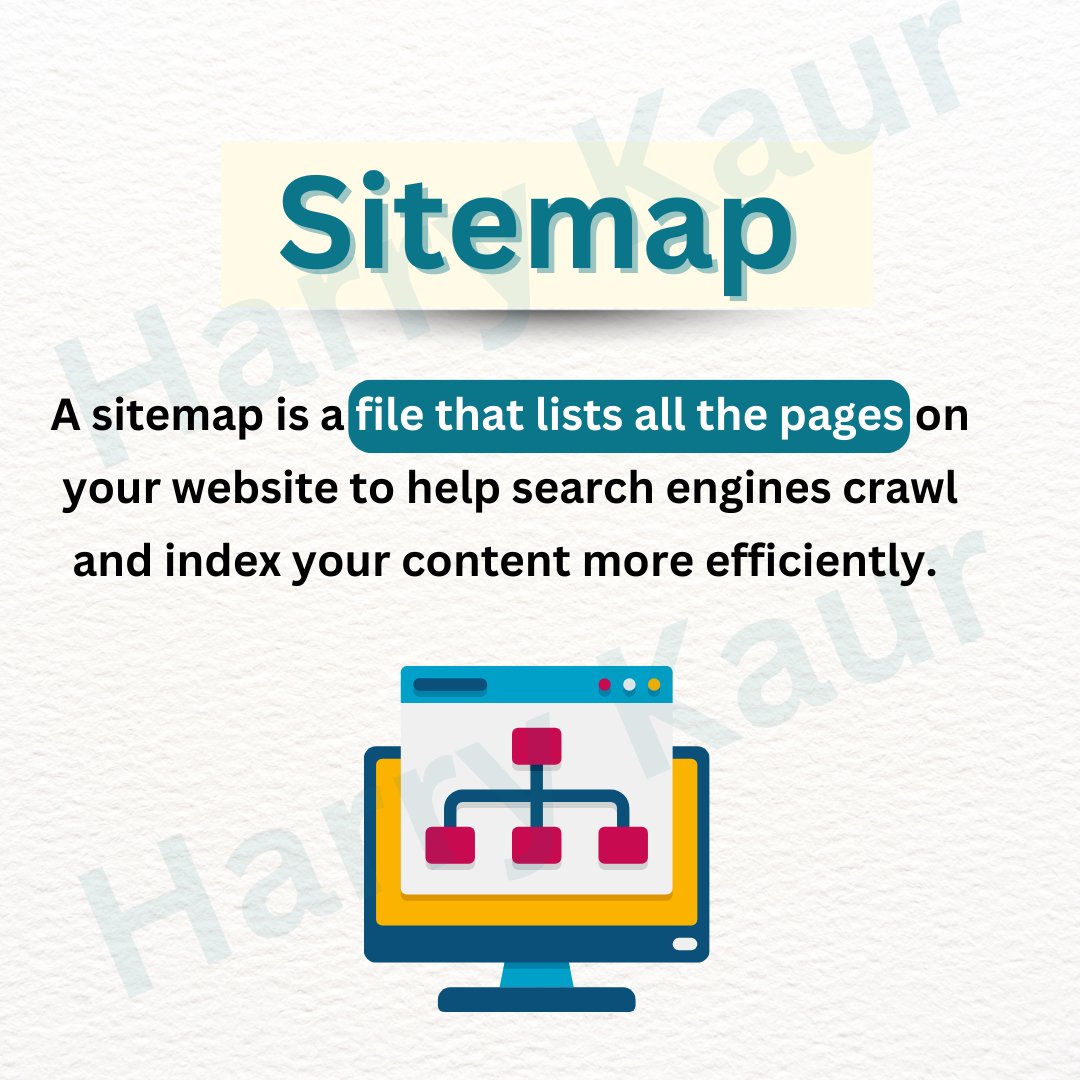 Millennialgirl0's tweet image. 🌐 What Is a Sitemap?
A sitemap is a file that helps search engines and users navigate your website by providing a structured overview of all your pages. 
Types of Sitemaps:
1️⃣ XML Sitemap
2️⃣ HTML Sitemap
#Sitemap #XMLSitemap #HTMLSitemap #SEOtips #WebsiteOptimization