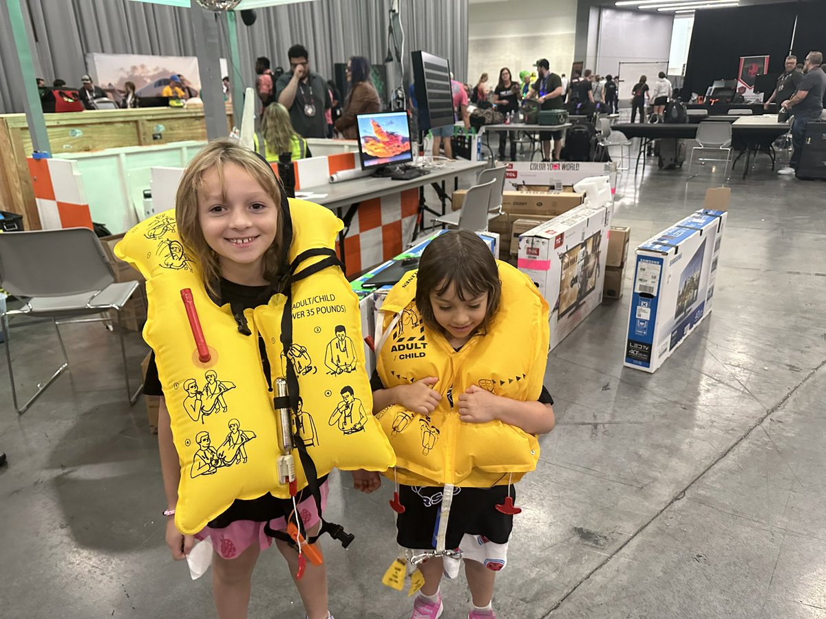 <a href="/SecureAerospace/">Aerospace Village</a> <a href="/defcon/">DEF CON</a> - Thank you for the flotation devices! It put a smile on the girls’ face. So much more memorable than a sticker 😉.