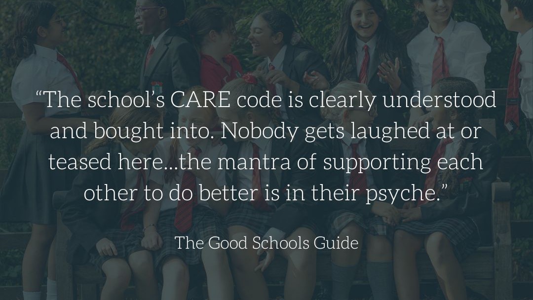The supportive and caring community at our Junior School is one of the things that makes it so special. 

Read the full review from <a href="/GoodSchoolsUK/">The Good Schools Guide</a> here > loom.ly/PMT7yb0