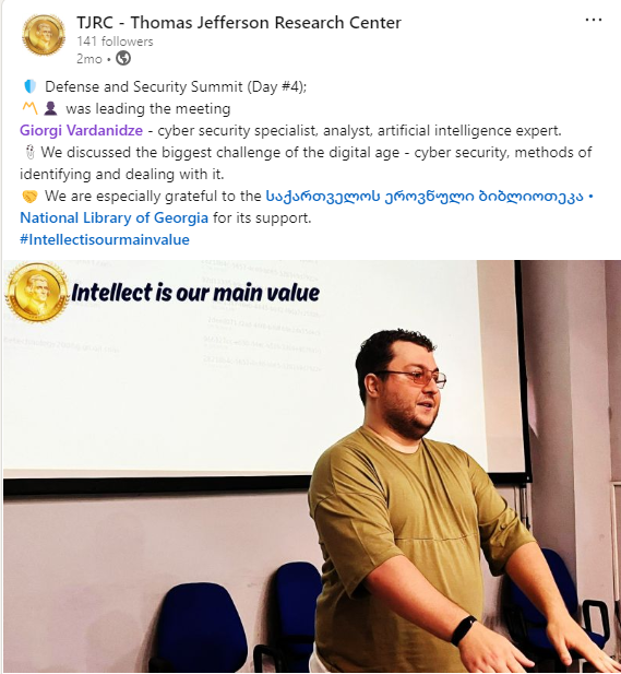 EdwardGoh_CK's tweet photo. Great to see our dev having great session in the Defense and Security Summit 2 months ago.
While busy with business and work in research center, @otiacto continues to cook behind @OTIAAPP & align the project onto the path to success.
I am proud to be part of the journey. #OTIA https://t.co/PFaiVTwoC0