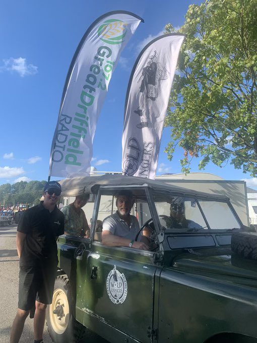RangersWold's tweet photo. A great weekend at the #Driffield Steam Fair with @greatdriffradio https://t.co/F6AQtxHDMz