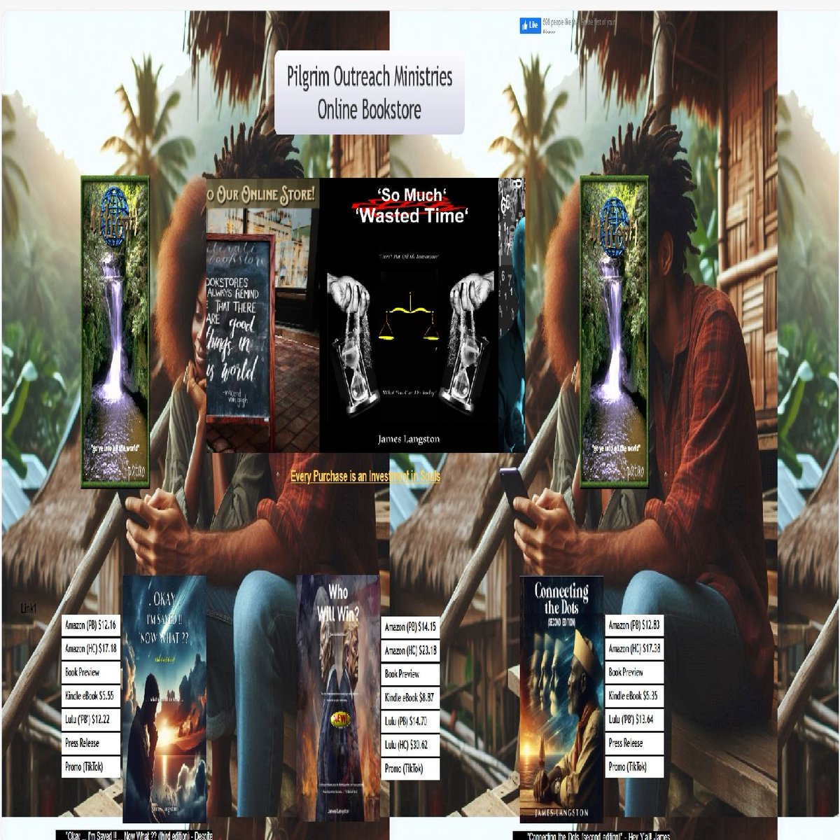 joybells49's tweet image. 📚✨ Introducing the Pilgrim Outreach Ministries Online Bookstore! [zurl.co/kued] Explore a collection of books that offer faith, guidance, and enlightenment. Find the perfect read to inspire and uplift you. Visit us today! #Bookstore #FaithJourney #ReadAndGrow