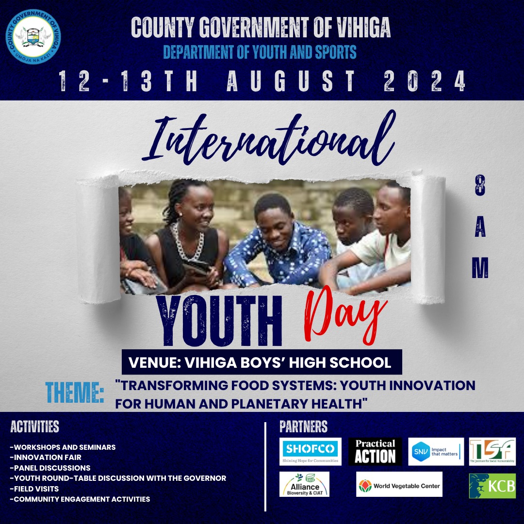 Happy International Youth Day! Today, we celebrate the energy, creativity, and power of young people to shape a better future. Let's continue to support and uplift the voices of youth as they lead the way in building stronger, more sustainable communities.
