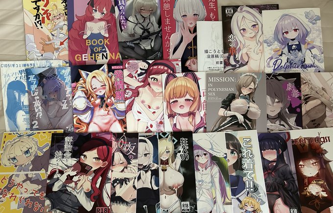 昨日のコミケ戦利品!たのしかった! 