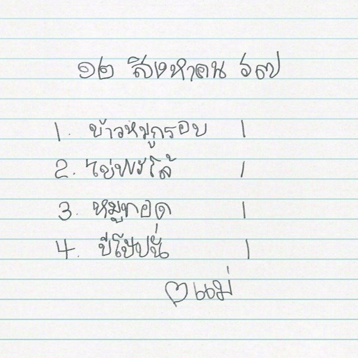 เห็นถือกระดาษก็คาดหวัง แต่ก็คงหวังมากไป
#.วันแม่ #.ลูกไม่รัก