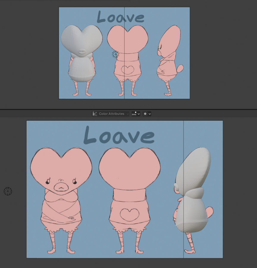 Caramelatov's tweet photo. Worked on this fella a while ago hehe, think ill work again #BlenderModeling #3DModeling #OCcreation #DandysWorld #DigitalArt #CharacterDesign #ArtisticCreations #CreativeProcess #VirtualWorld #NewCharacter #Dandysworld #dandysworldoc https://t.co/zGNiNEhguh