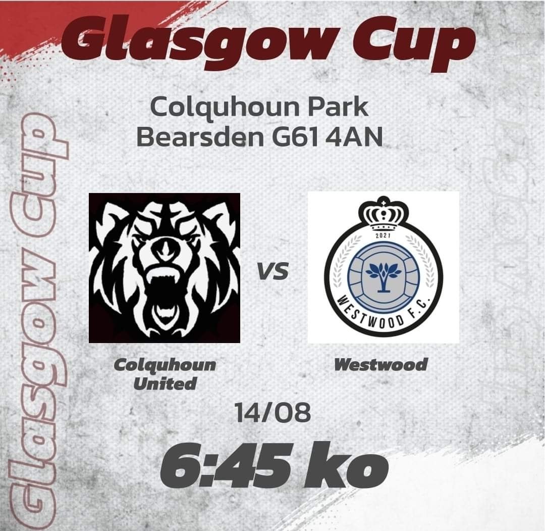 Next up on Wednesday night is 1st round of the <a href="/OfficialSMAFA/">SMAFA</a> Glasgow Cup against good opposition.

If you're local, get down and watch the team. 

Mon the Houn!