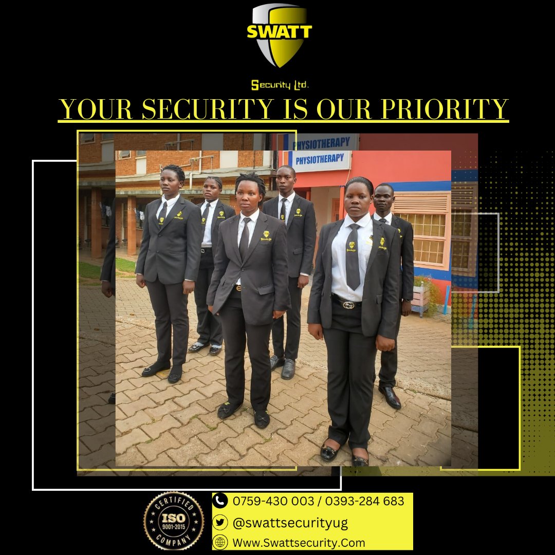 swattsecurityug's tweet photo. Your one stop security centre. Have a secure week. #swattsecurity $uganda #uganda https://t.co/cv8rTZfYIv