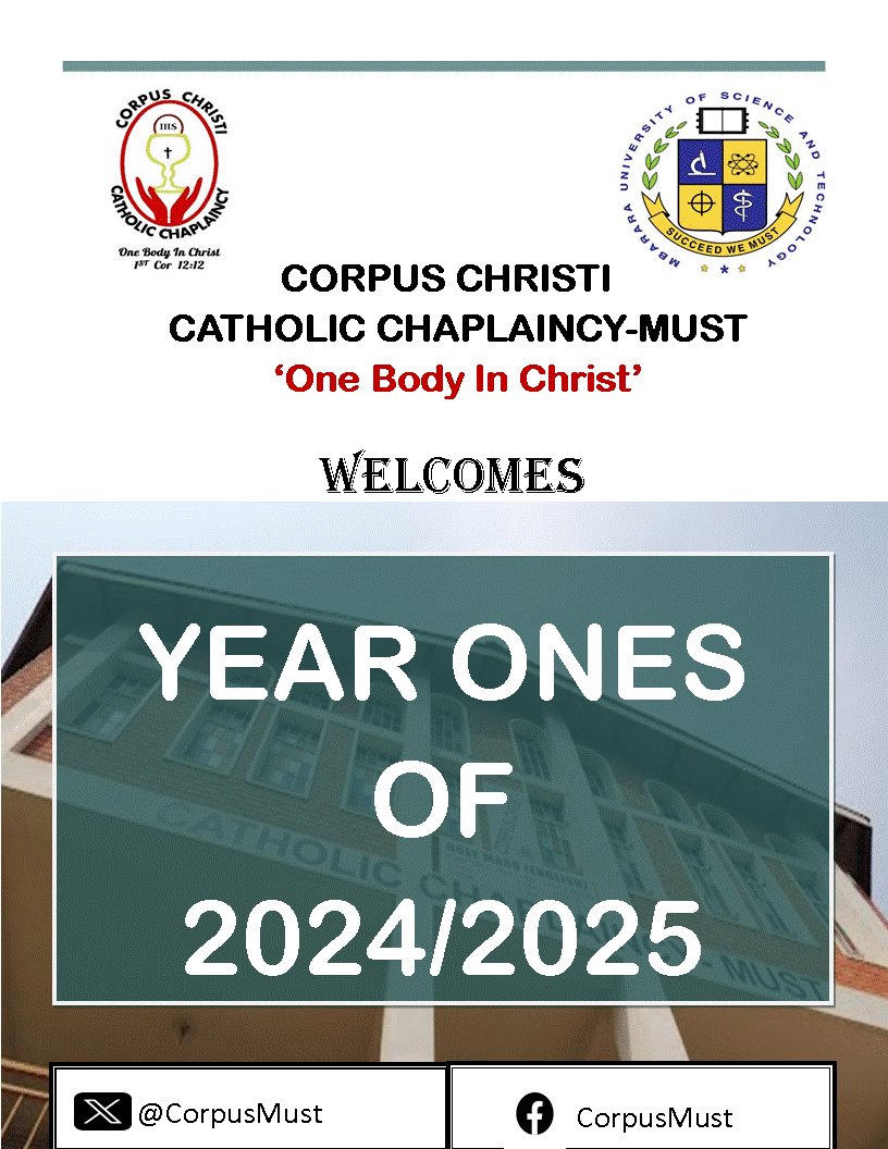 Corpus Christi Catholic Chaplaincy MUST (Official) (@corpusmust) on Twitter photo 