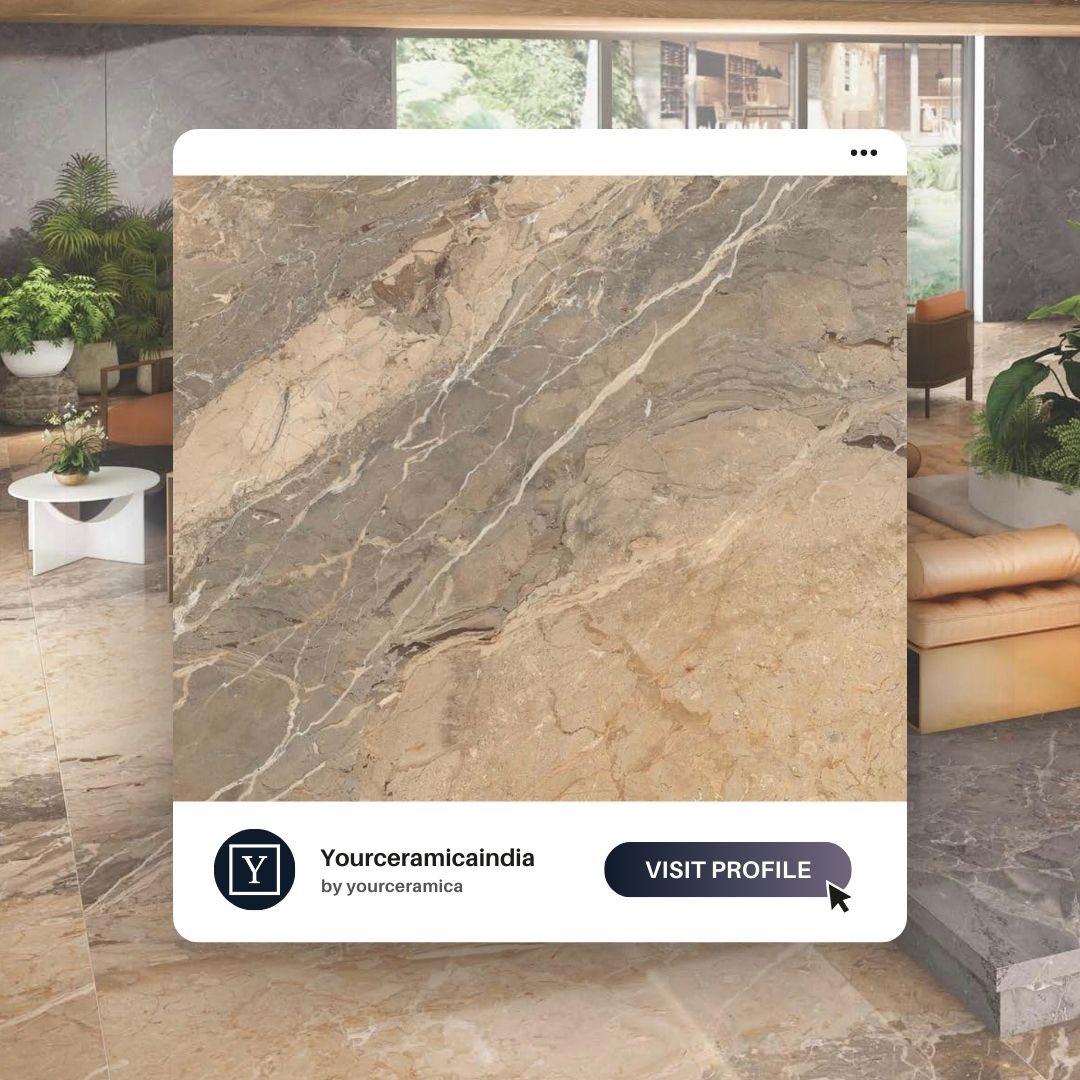 The collections from Company are an ode to colossal size and extravagant ambiance and taking the same experience to another level we bring you the colossal size of 600x1200mm in High gloss finish and versatile for spaces sophisticated, functional, and extravagant.