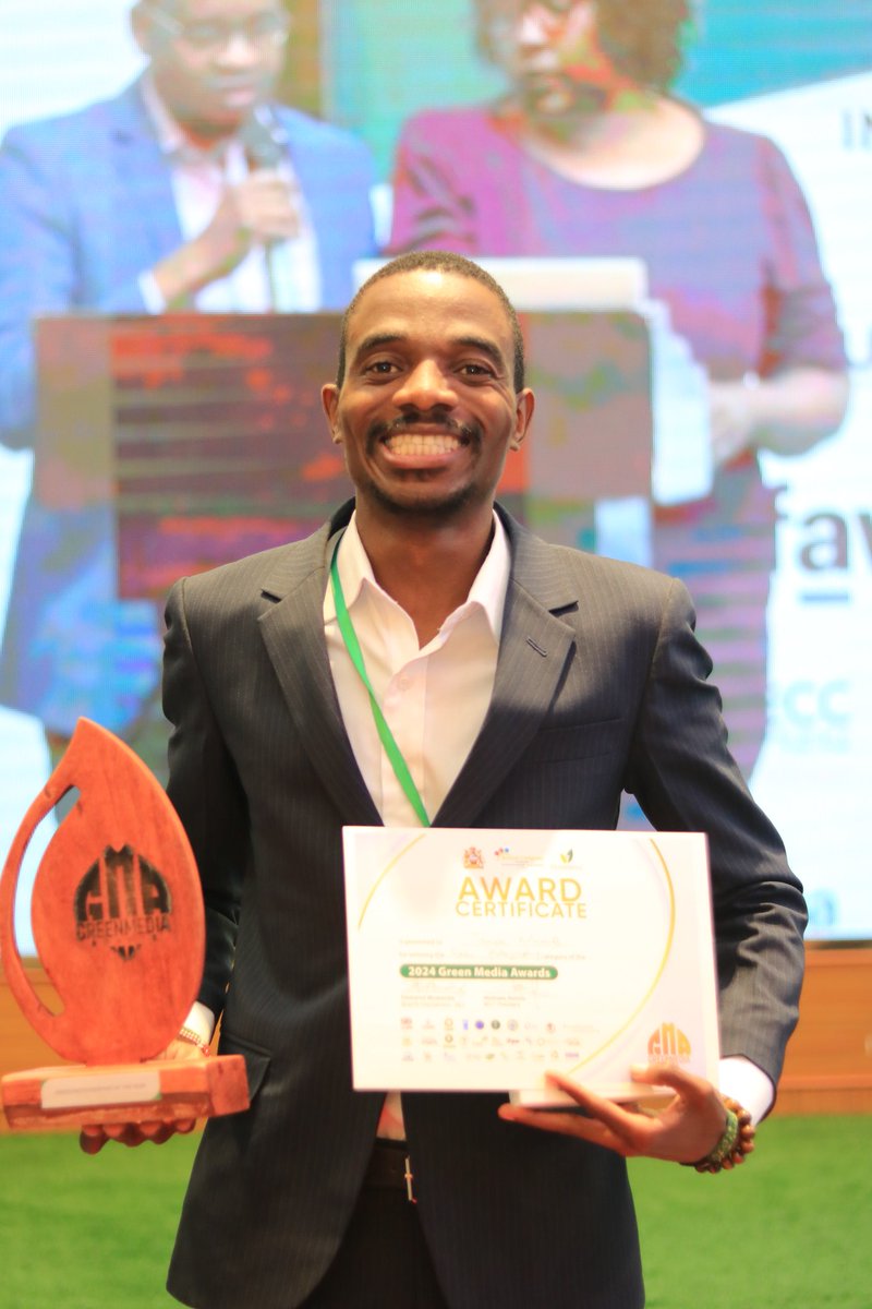 Temwa Mhone (@temwamh1) on Twitter photo Excited to have won an award at the #2024GreenMediaAwardsCeremony in the Best Green Photography Category for highlighting interventions communities have embraced to restore vegetative cover & build resilience to #ClimateChange #Press4Planet #BePartofThePlan #ClimateAction Excited to have won an award at the #2024GreenMediaAwardsCeremony in the Best Green Photography Category for highlighting interventions communities have embraced to restore vegetative cover & build resilience to #ClimateChange #Press4Planet #BePartofThePlan #ClimateAction