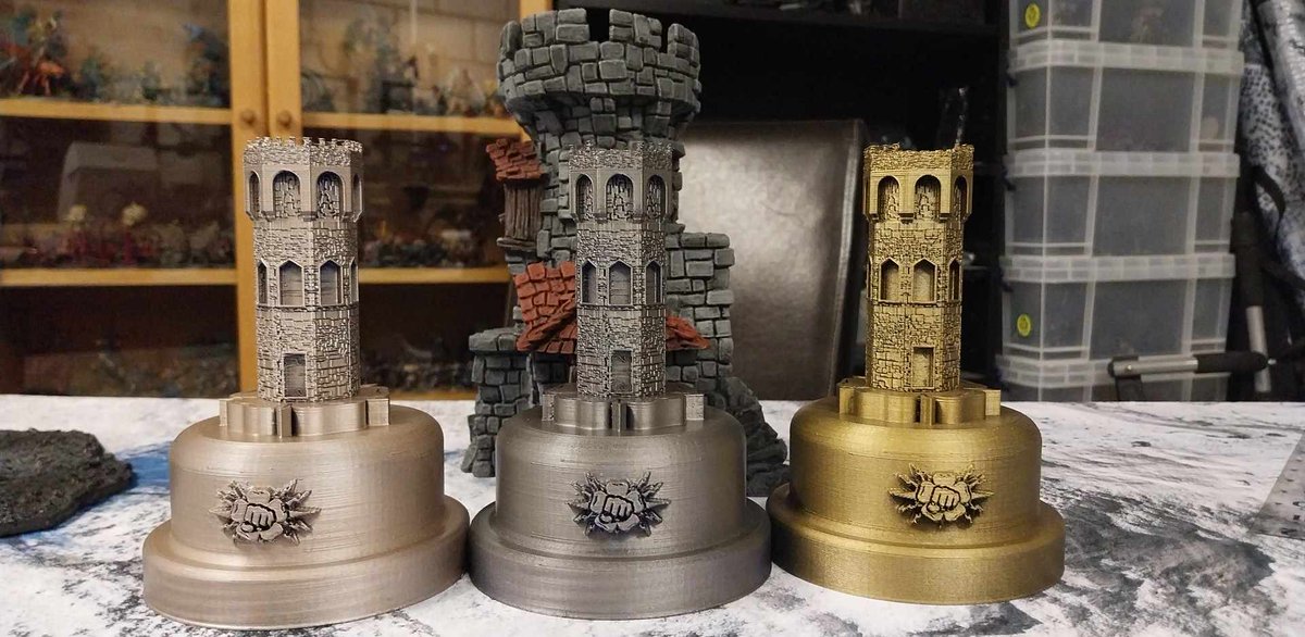 🥉🥈🏅

 Not the Olympics,

But there's still a chance of winning Bronze, Silver, or Gold at #SiegeofYorkGT!

If you look closely, you'll see a different sort of tower for our themed tables behind them 👀

Very few spots left so secure your spot at FistofYork.org.uk soon!