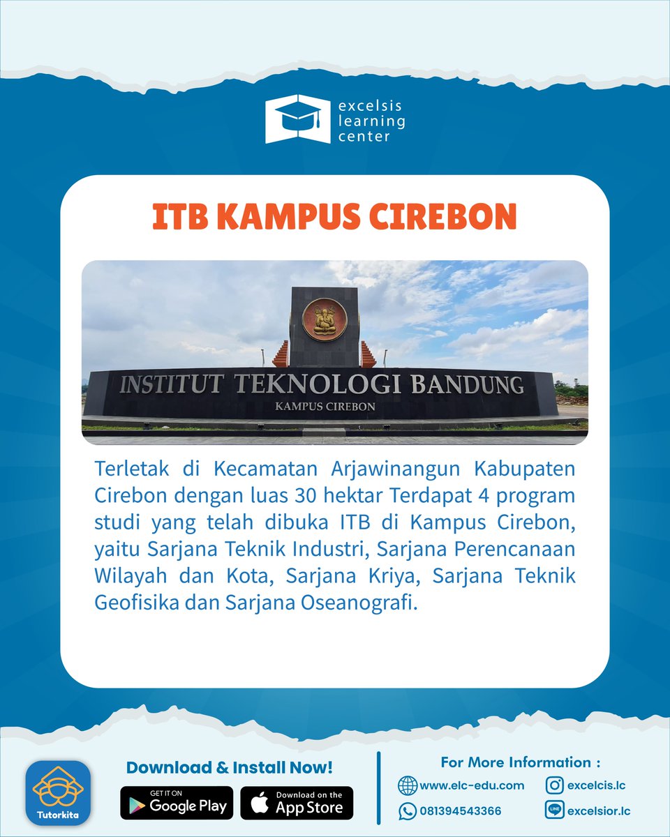 excelsislc's tweet image. Ternyata ITB nggak cuma ada di Bandung loh!

cek lokasi kampus ITB disini!
👇👇👇