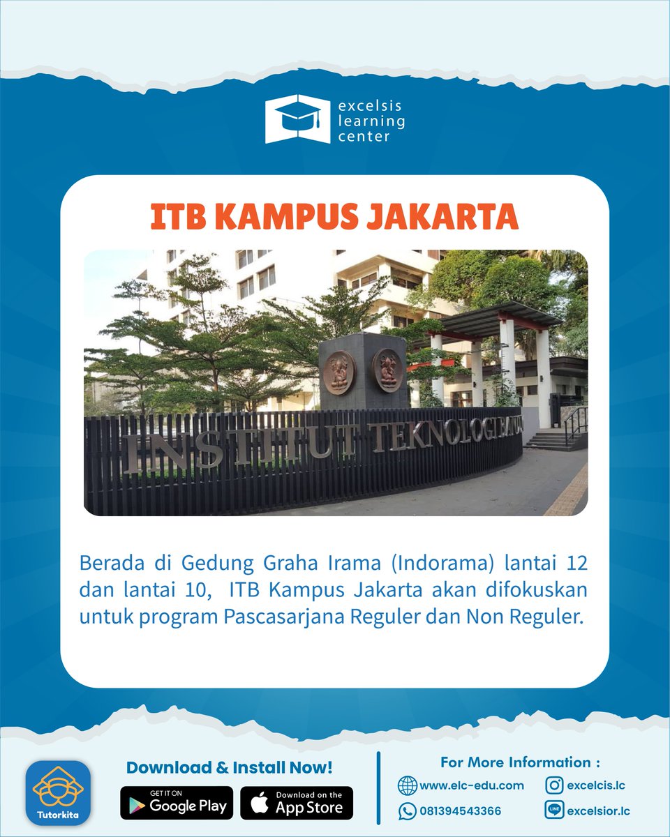 excelsislc's tweet image. Ternyata ITB nggak cuma ada di Bandung loh!

cek lokasi kampus ITB disini!
👇👇👇