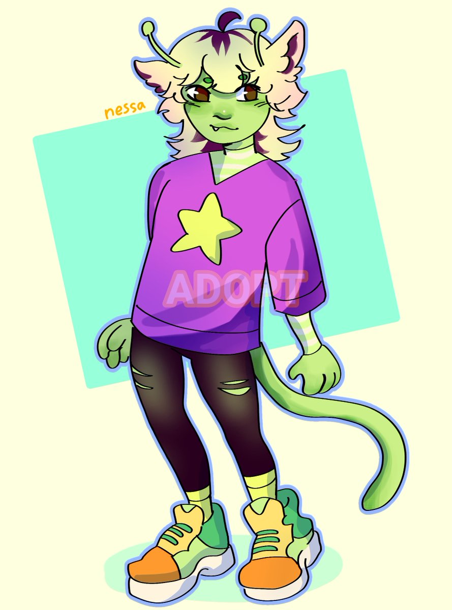 nessa_artist's tweet image. OC MASSIVE SALE!
EVERY ADOPT HERE IS $10 EACH. OR IF. YOU BUY THEM ALL THAT&apos;LL BE 25$

‼️After buying adopt you will get a free sketch of your character!!
Rules: 
1. You can&apos;t sell this as your art
2. Redesigns are allowed!

Payment thru PayPal or Kofi!

#adopts #ocadopt
